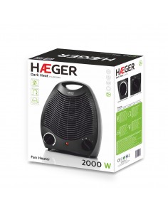 Termoventilador HAEGER Dark Heat 2000W 2