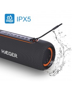 Coluna Bluetooth Portátil HAEGER Light Boom 2