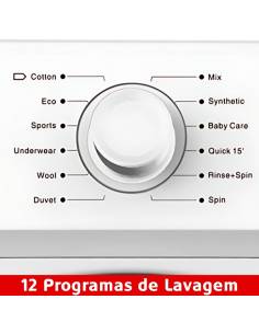 Máquina de Lavar Roupa HAEGER Aquagentle 2