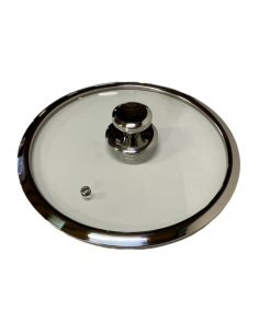 Tampa de vidro 24cm para...