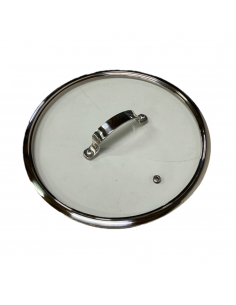 Tampa de vidro 24cm para...