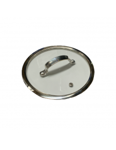 Tampa de vidro 18cm para...