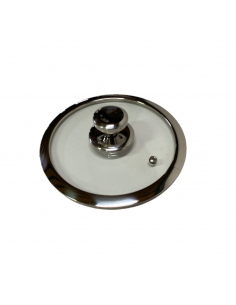 Tampa de vidro 18cm para...